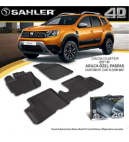 Dacia Duster Havuzlu Paspas 4,5D Sahler 2018 Sonrası