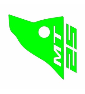 Yamaha Mt-25 Uyumlu Yesıl Siperlik Sticker Set