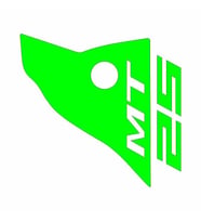 Yamaha Mt-25 Uyumlu Yesıl Siperlik Sticker Set