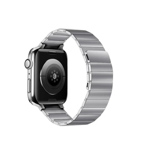Apple Watch 38mm Kr404 Huks Kordon - Gümüş