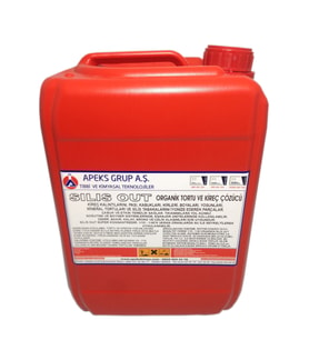 SILIS OUT Organik Tortu ve Kireç Çözücü, Endüstriyel Temizleyici - 5 Kg