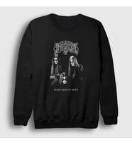 Presmono Unisex Siyah Holocaust Immortal Sweatshirt 150870tt