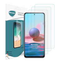 Microsonic Xiaomi Poco M5s Screen Protector Nano Glass Cam Ekran Koruyucu (3`lü Paket) (Renksiz)