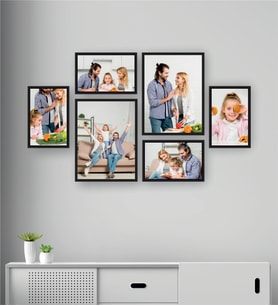 Kişiye Özel 6 Fotoğraflı Aile Tasarımlı Tablo Seti