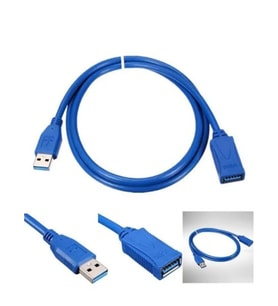 ZR69 Usb 3.0 Usb M Usb F Kablo 50 Cm