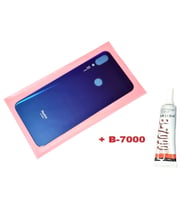 Xiaomi Redmi NOTE 7 Arka Pil Batarya Kapağı (CAM+B-7000) MAVİ