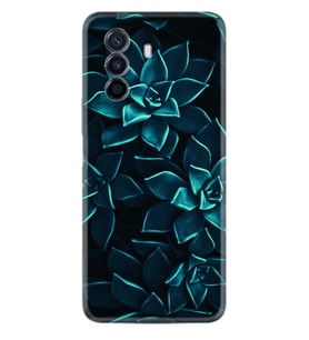 Huawei Nova Y70 Y90 Nova 9 SE  Kılıf Desemli Silikon Mistik Çiçekler 1650