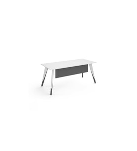 Uzay Ofis Royal Çalışma Masası - Beyaz - Antrasit - 120 CM (Renksiz)