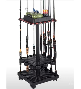 Anchor Kare 24 lü Tekerlekli LRF Spin Olta Kamış Standı