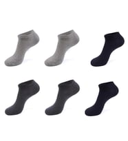 3 Çift Unisex Dikişsiz Patik Çorap