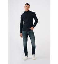 Loft Lacivert Erkek Triko