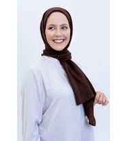 Bambu Tesettür Şal  Acı Kahve