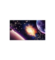 Meteor Yağmuru Tablo - 105815 - 50x70 Cm