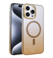 iPhone 14 Pro Max Glossy Magsafe Kapak - Çöl Titanyum