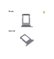 Uyumlu İphone 12 Pro Max Sim İç Yuvası Tekli Grafit Sim yuvası sim tepsisi sim aparatı yeni sim yuvası tekli sim tepsisi sim çekmecesi