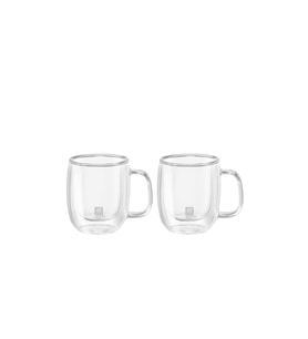 Çift Cidarlı 80 ml Espresso Bardağı Seti, Şık ve Dayanıklı Tasarım