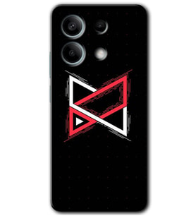 Redmi Note 13 4G Kılıf HD Desen Baskılı Kılıf - Kilit