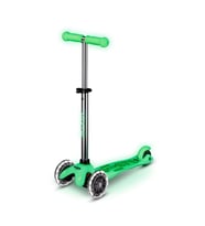 Mini Micro Scooter Deluxe Glow LED Plus Icy Lime MMD212