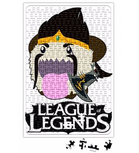 Draven Poro League Of Legends Puzzle 240 Parça Yapboz