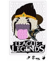 Draven Poro League Of Legends Puzzle 240 Parça Yapboz