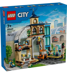 Lego City 60469 Merkez Tren İstasyonu (Çok Renkli)