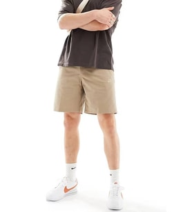Nike Club Woven Chino Shorts Beige Erkek Dokuma Kanvas Günlük Şort Bej