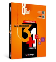 Motivasyon 8. Sınıf Tüm Dersler 3+1 İlk Dönem Deneme
