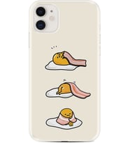 Apple iPhone 11 12 13 Mini Kılıf Desemli Silikon Sweety Egg 1322