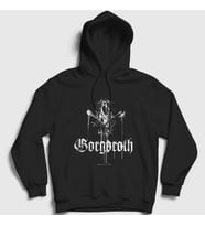 Presmono Unisex Siyah Season of Mist Gorgoroth Kapüşonlu Sweatshirt 53788tt