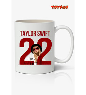 Taylor Swift Temalı Beyaz Kupa Bardak Sevgiliye Arkadaşa Hediye