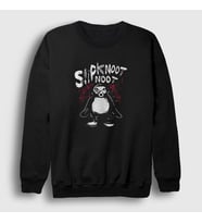 Presmono Unisex Siyah Noot Penguin Slipknot Sweatshirt 385040tt