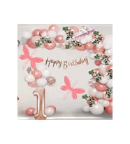 L,ÜKS 1 YAŞ BALON ZİNCİR SET