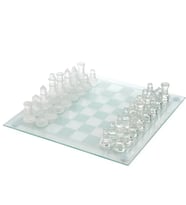 Cam Satranç Takımı 25*25cm