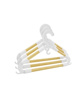 Ahşap Çocuk Askı 4-7 Yaş Uyumlu  31x18 cm Sağlam ve Şık Kıyafet Askısı