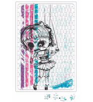 Menina Monster Puzzle 240 Parça Yapboz