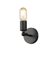 RİOLİGHT MODERN MAFSALLI HAREKETLİ BAŞLIK METAL APLİK (Siyah - Beyaz)