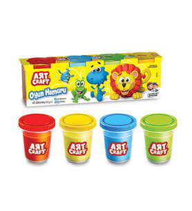 Nessiworld 03281 Art Craft 4lü OYUN HAMURU / 488 gr