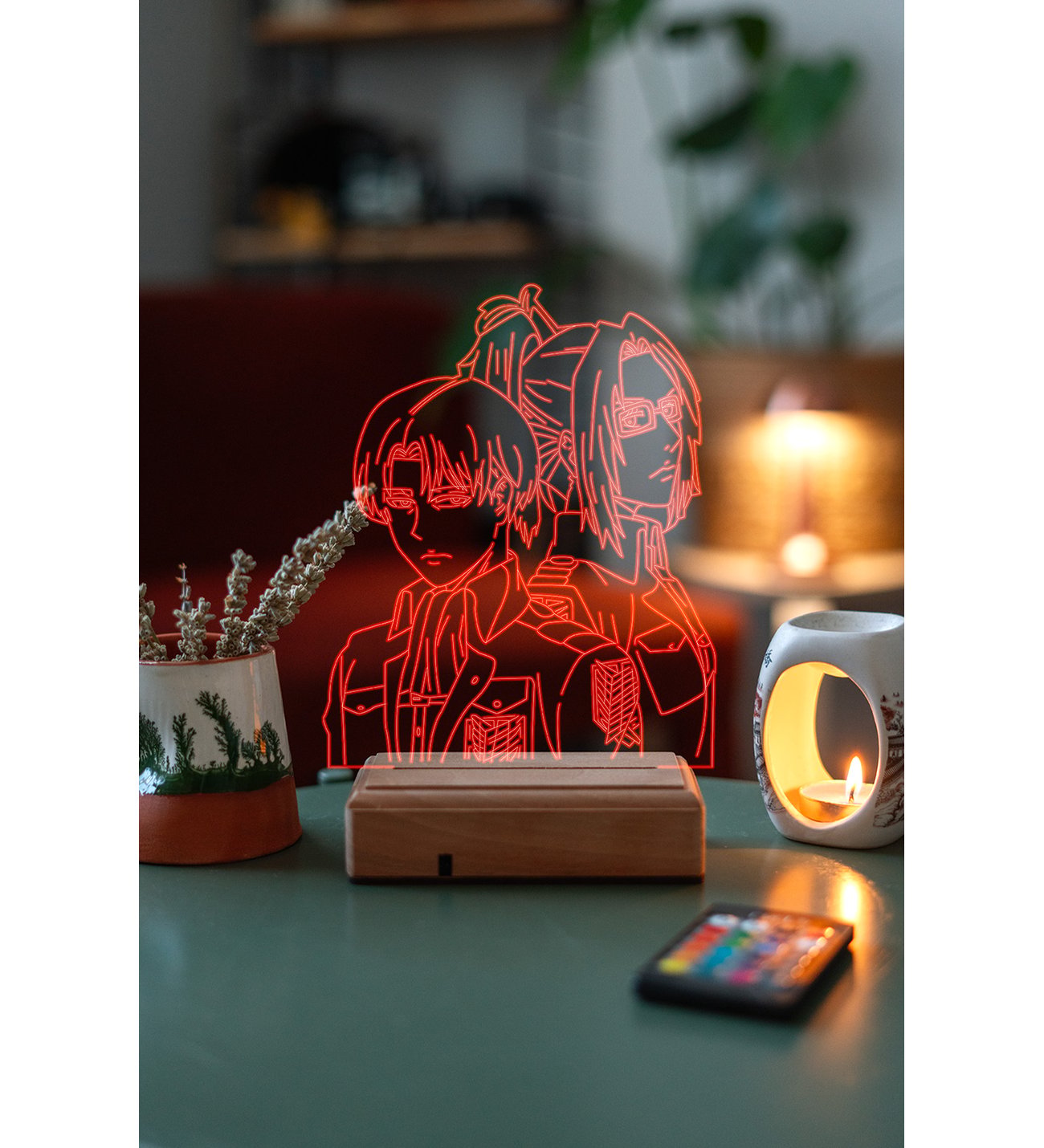 Levi's アクリルライト levi-ackerman-hange-zoe-aot-16