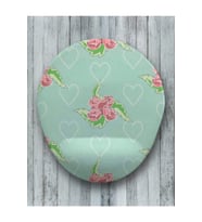 Rose Oval Bilek Destekli Mouse Pad