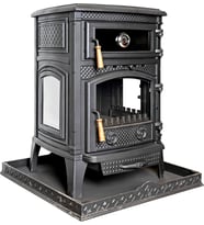Dorello Döküm Şömine Soba Kuzine Soba Fırınlı Kamp Soba Drl 060