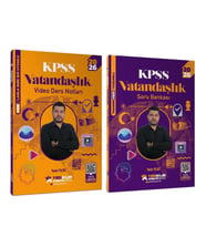 Yediiklim Yayınları 2026 KPSS Vatandaşlık Atölye Video Ders Notları ve Soru Bankası Seti 2 Kitap