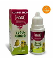 Hobi Kafes Kuşları İçin Soğuk Algınlığı Damlası 30 Ml X 20 Adet (Çok Renkli)
