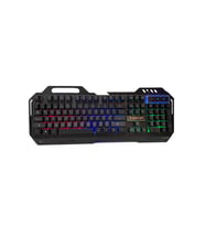 SNRELK  sencrom sm-900 RGB AYDINLATMALI Q GAMİNG OYUNCU KLAVYE (Siyah)