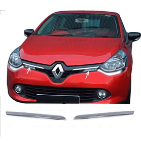 Renault Clio 4 Ön Panjur Kromu Nikelajı