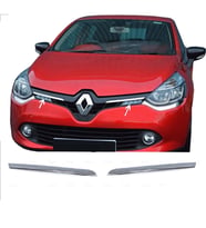 Renault Clio 4 Ön Panjur Kromu Nikelajı