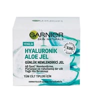 Garnier Hyaluronik Asit ve Aloe Vera İçeren Günlük Nemlendirici Jel - Tüm Cilt Tipleri İçin