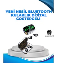 Gürültü Engelleyici Bluetooth Kulaklık – Akıllı Ekranlı, HiFi Ses Kalitesi