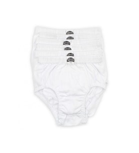 Gümüş Erkek Çocuk Slip Külot 3032 - 6 Adet (Beyaz)