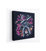Dans Eden Astronot Kanvas Tablo-5069