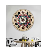 bilge Tasarım RETRO Duvar Saati 35 x 35 CM (Karışık)